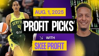 Friday WNBA Picks and Predictions | Fever vs Wings | Liberty vs Suns | Profit Picks 8/1