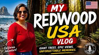USA Mein Itne Bade Ped?! 😱 Redwood National Park Vlog 🌲🇺🇸 4000 saal purana ped dekha hai kabhi?