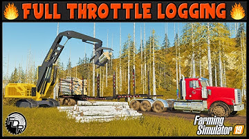 Not The Best Choice For Loading Shorts... 🔥 FTL #8 🔥 ✔ Farming Simulator 2019 ✔ FDR Logging