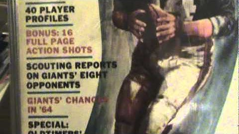 Box # 40 (Video 2 of 2 for box #40)- NYGiantsMuseum.com -- Paper - Library