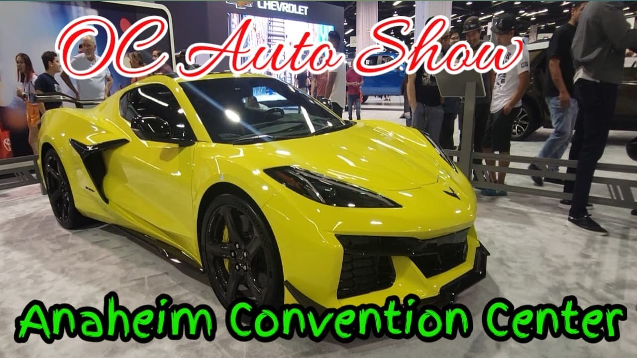 OC Auto Show Electrified Drive Anaheim Convention Center Orange