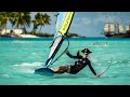 Windsurfing in a swimming pool 20  bonaire guide