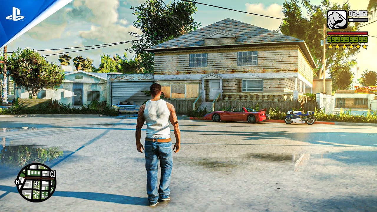 Watch How Good Grand Theft Auto: San Andreas Looks in This UE 5 Remake 