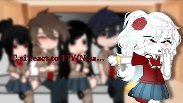 C.ai react to F!Y/N as…||by:JENNIE||d’ont repost‼️||School au WLW
