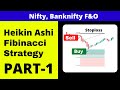 Heikin Ashi Fibinacci Strategy Part-1 | Options Trading Strategies Basics.