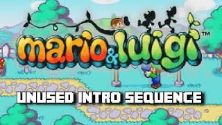 Mario & Luigi: Superstar Saga - Proto Demo Leak | Unused Intro Sequence