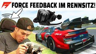 Force Feedback im Rennsitz ist WAHNSINN: Simracing mit Buttkicker!