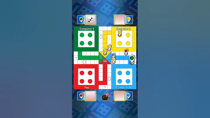 Ludo game in 4 players | Ludo King 4 players | #shorts
