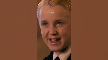 Draco tries (and fails) to charm Harry #HarryPotter #DracoMalfoy