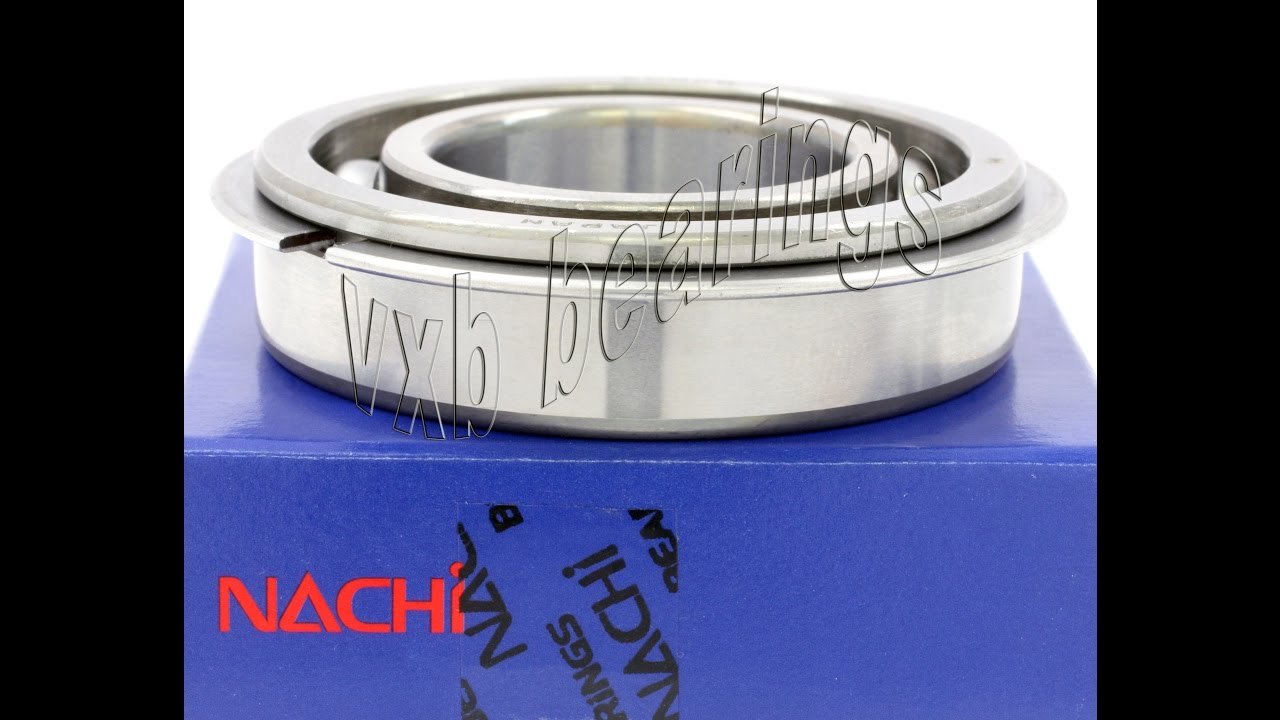 6309NR Nachi Open Snap Ring Bearing Japan 45x100x25