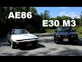 Retro Icons: BMW E30 M3 meets Toyota AE86