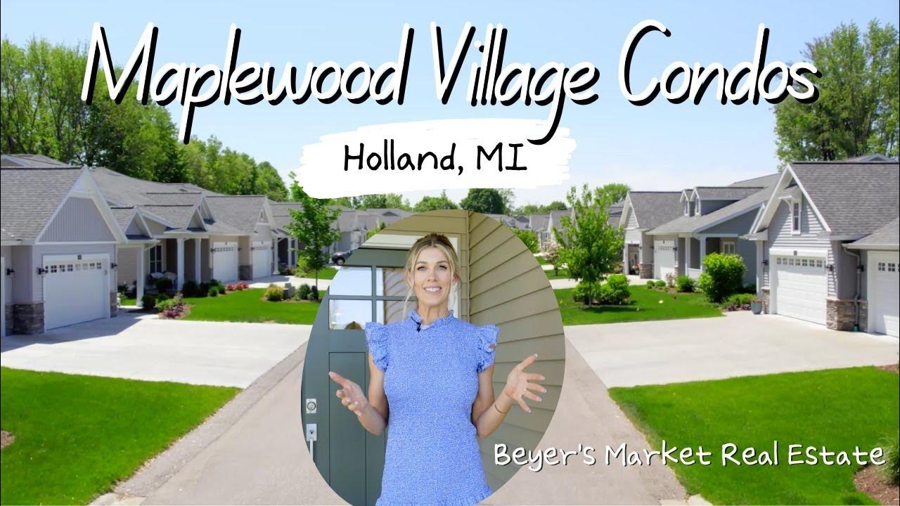 Maplewood Village Condos Holland, MI YouTube