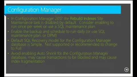 SQL Server 2012 for System Center Administrators- EPC Group