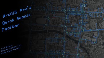 ArcGIS Pro’s Quick Access Toolbar