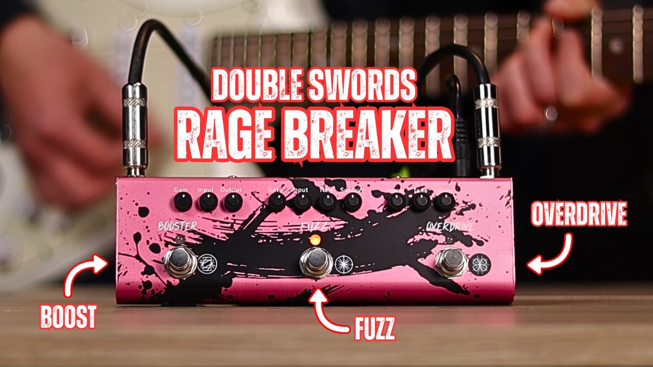 Boost, Fuzz, And Overdrive In One Pedal - Donner Double Swords