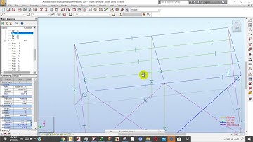 04-session for a small steel canopy (analysis and design) using Robot structural