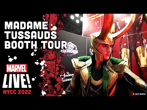 Madame tussauds unveils a lifelike loki figure at nycc 2022