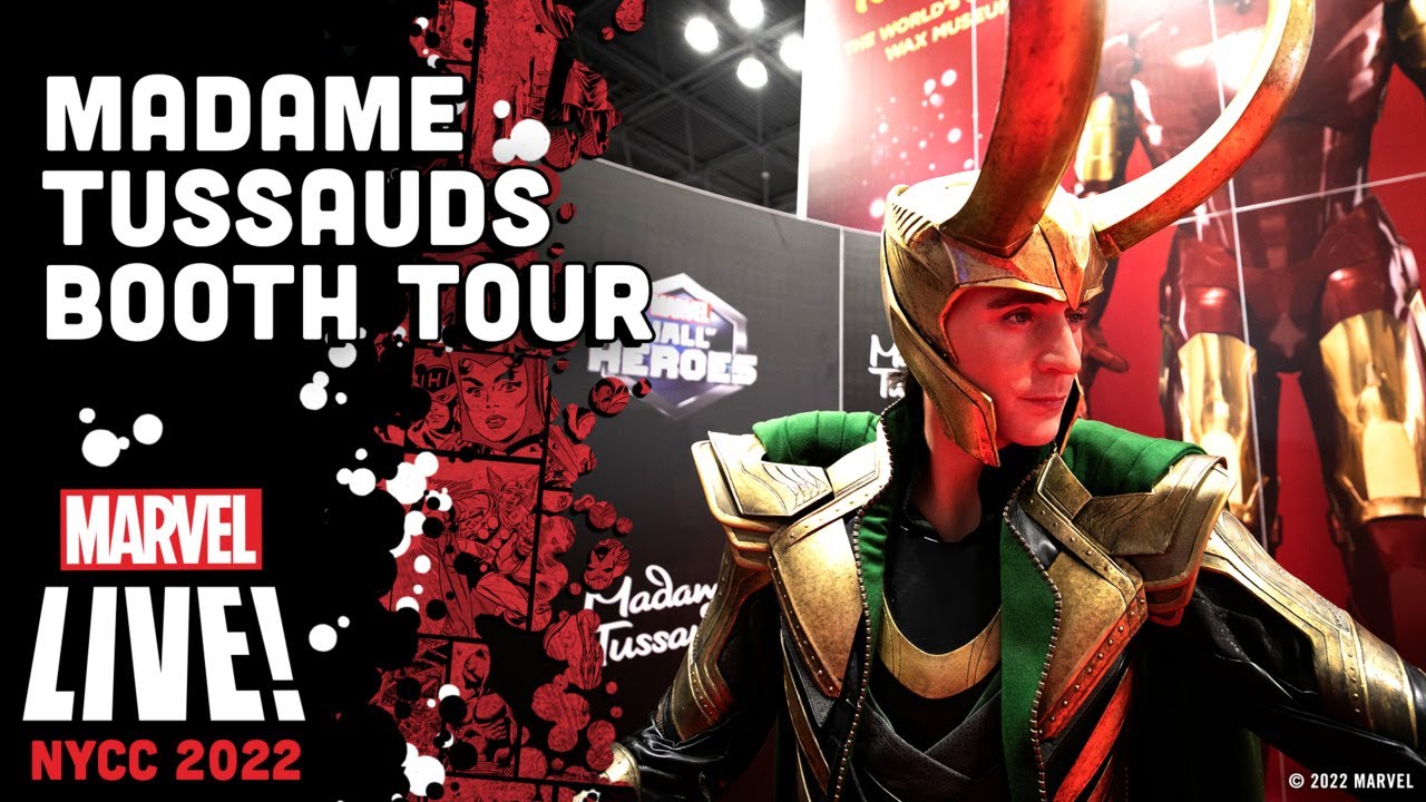 Madame Tussauds Unveils a Lifelike Loki Figure at NYCC 2022