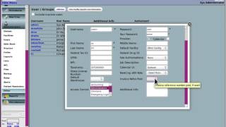 MI2 OpenEMR42x NewClin2UsrAcctl