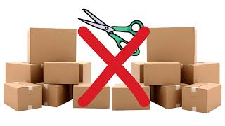 How to properly recycle cardboard boxes