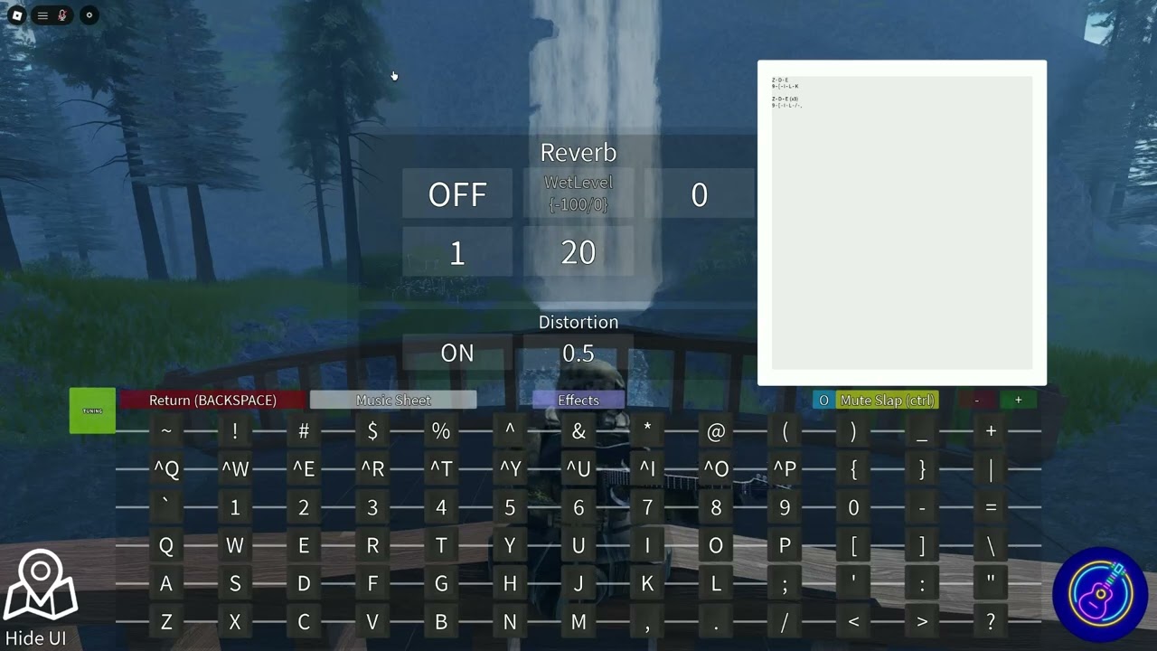 Daft Punk | Robot Rock - Roblox Virtual Guitar Tutorial