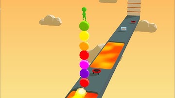 Stack Rider 🟡🔴🟢 All Levels Gameplay Walkthrough Android, iOS Levels 1-9999 NEW UPDATE!!!