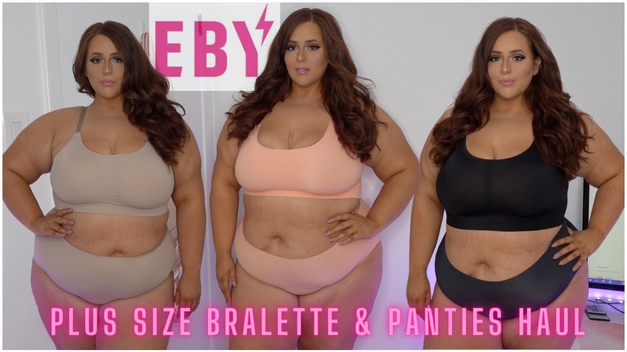 Plus-Size Seamless & Invisible Bralettes & Panties, EBY TRY ON HAUL