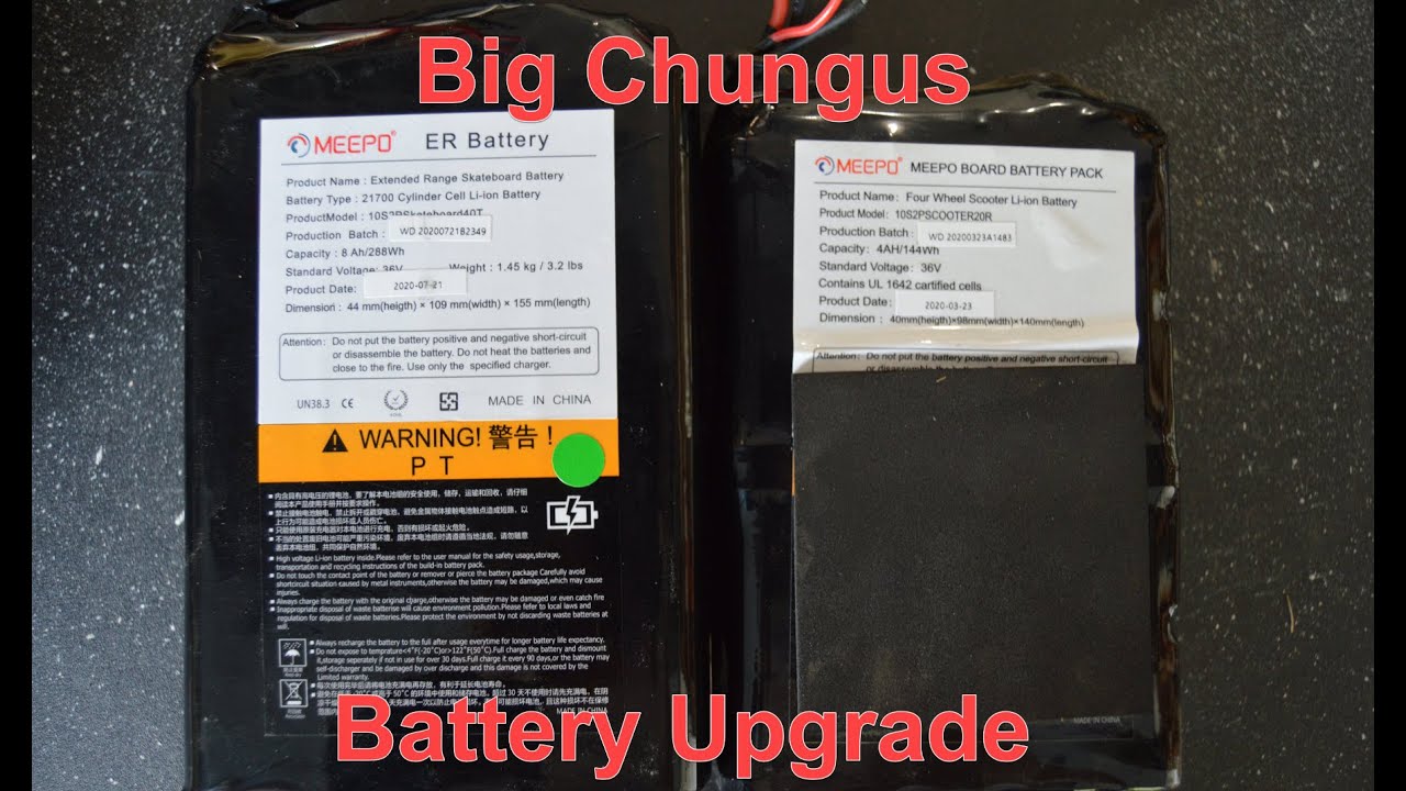 Meepo V3 Extended Battery Upgrade YouTube