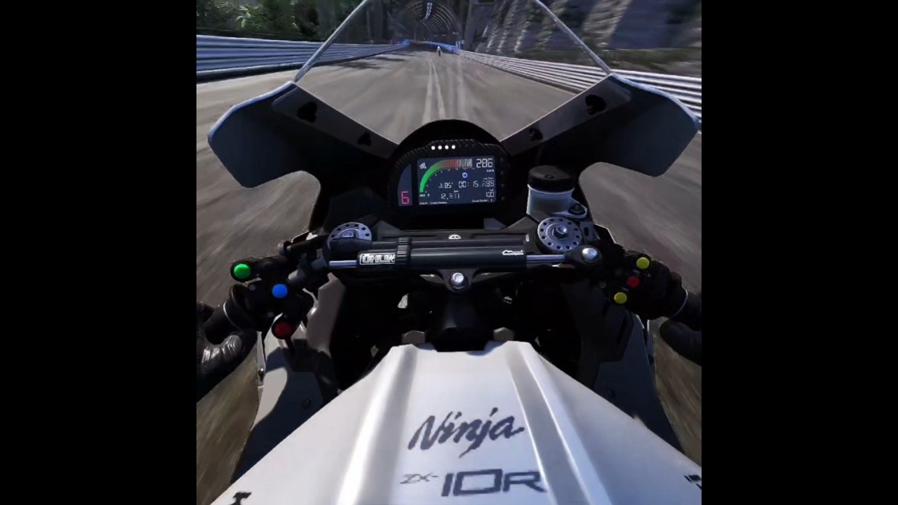 KAWASAKI Ninja ZX-10R Speed in the Tunnel! 😱💨
