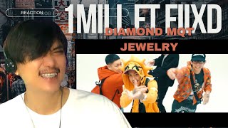 1MILL FT FIIXD , DIAMOND , MQT - JEWELRY DIAMOND '' ( 7ZGT REMIX ) REACTION 🇹🇭