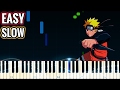Blue Bird (Naruto) | Piano Tutorial | EASY SLOW