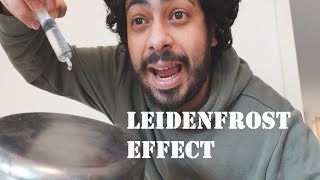 Hot Metal Vs Water! - Leidenfrost Effect