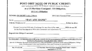 Post Obit Of Public Credit