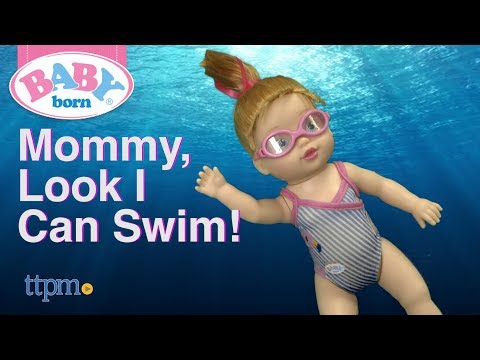 baby born mommy i can swim