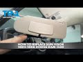 How to Replace Sun Visor 2002-2008 Dodge Ram 1500