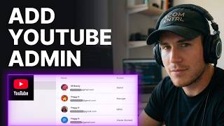 How to Add Admin to YouTube Channel [2026] | Step-by-Step