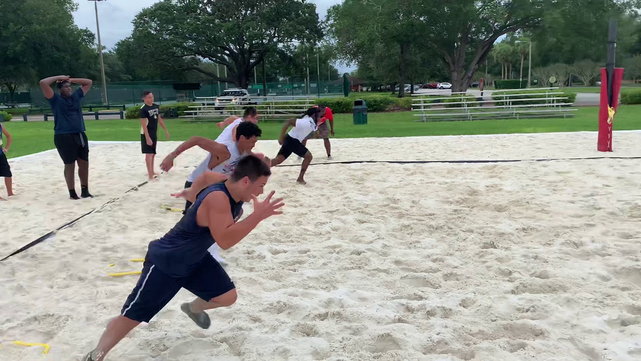 Burn Baby Burn Sand Agility Training YouTube
