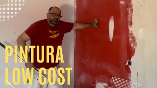 Como pintar 🎨 paredes oscuras de blanco