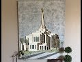 LDS Gilbert Temple - wood art (available for rent) LDS Gilbert Temple - wood art (available for rent)