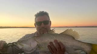 Barra fishing Fitzroy River