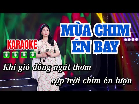 Mùa Chim Én Bay Karaoke Tone Nữ - Nhạc Tết Karaoke Chuẩn Beat Dễ Hát, Nhạc Tết 2026