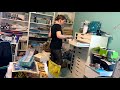 Craft Room Tour & Clean Up
