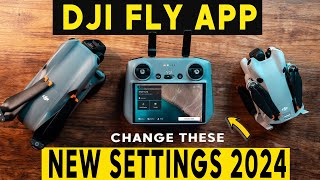 DJI FLY UPDATE - ALL NEW SETTINGS & FEATURES DJI Mini 4 Pro / Air 3