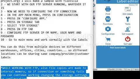 Bugallo Label Editor - How to share labels between different locations