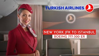 Turkish Airlines | TK 12 | Economy Class | JFK (New York) 🇺🇸 - Istanbul (IST) 🇹🇷| Boeing 777-300 ER