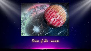 Traces of the universe | Tracce dell'universo - Spray Paint Art by Zani Art 291 views 1 month ago 10 minutes, 17 seconds