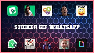 Popular 10 Sticker Gif Whatsapp Android Apps screenshot 5
