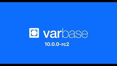Robot View Video for the full Automated Functional Acceptance Testing round for Varbase 10.0.0-rc2