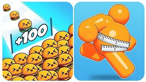 Max gameplay Tall man Run Vs Food Run 3D  Android, iOS, MacBook, Mobile Gameplay