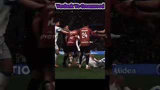 Verdonk Vs Greenwood, Rap-rap Ala Verdonk 😁#calvinverdonk #football #sepakbola #kitagaruda #shorts